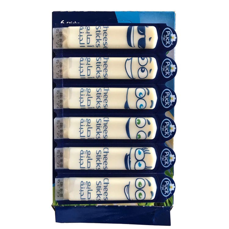 Arla Puck Cheese Sticks / Stik Keju Anak / Arla Stick Kids 6 pcs / 108 gr