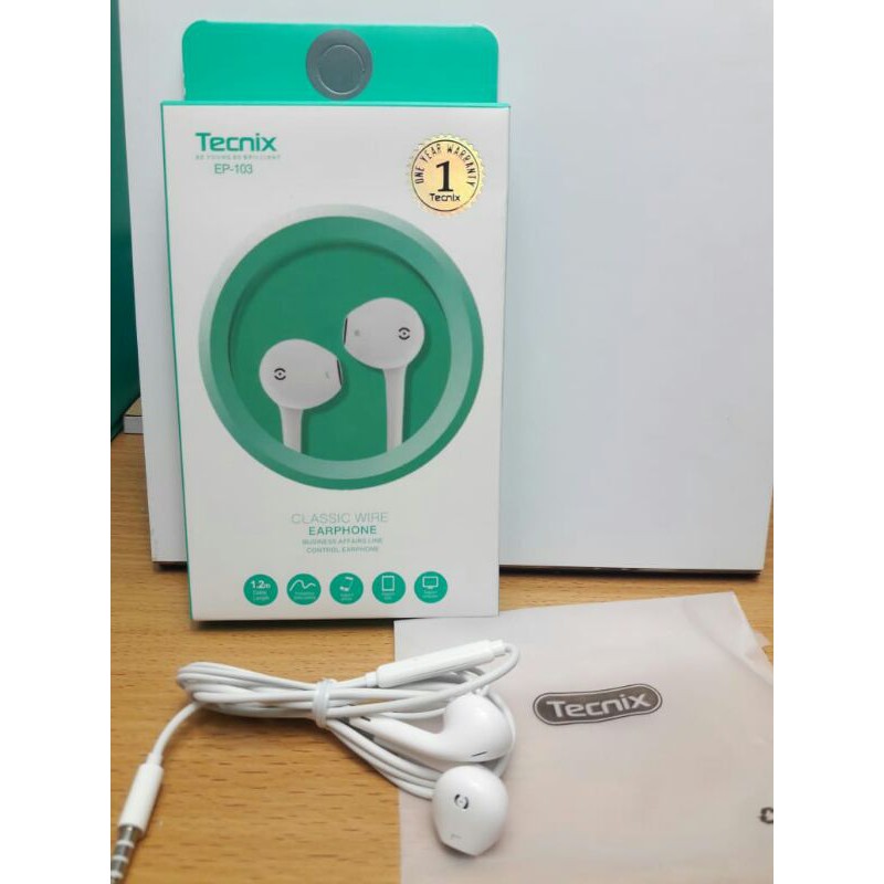 Tecnix ClassicWire Earphone ep-103