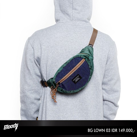 Tas Selempang/ Wistbag / Slingbag BG LOWN BLOODS Original