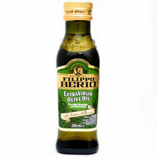 

Filippo Berio Extra Virgin Olive Oil EVOO / Minyak Zaitun Paket MPASI 250ml 500ml 1 L / Free Bubble