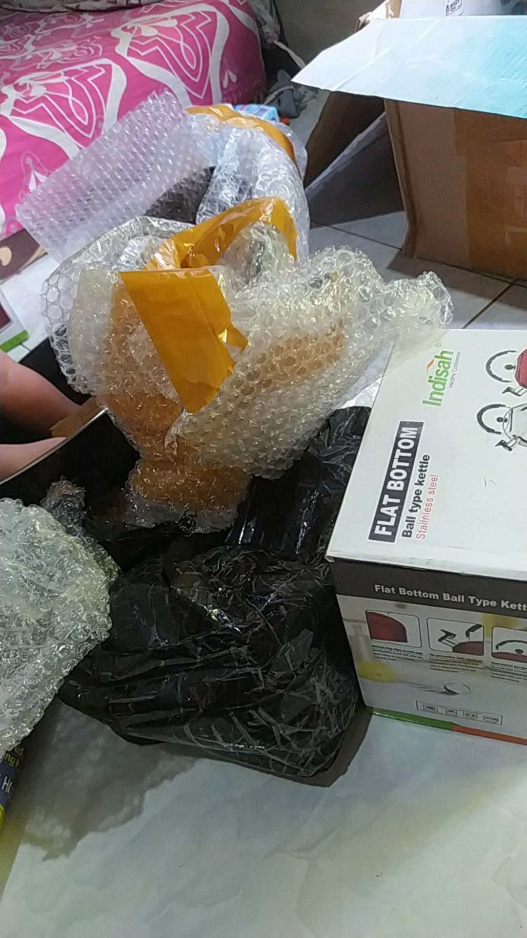 Wajan Enamel Penggorengan Goreng Serbaguna Anti Gores Anti Lengket