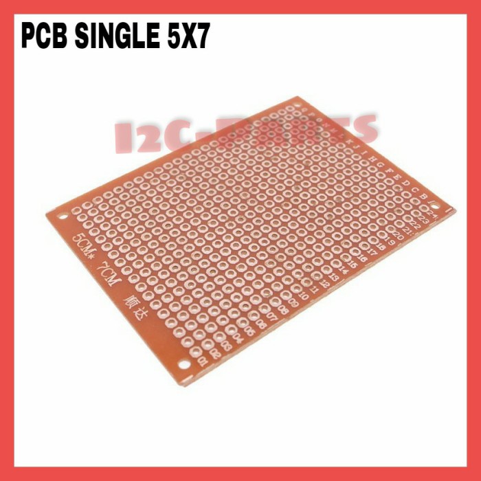 PCB Lubang 5x7 cm Matrix Universal 5 x 7 DIY Prototype Single Layer
