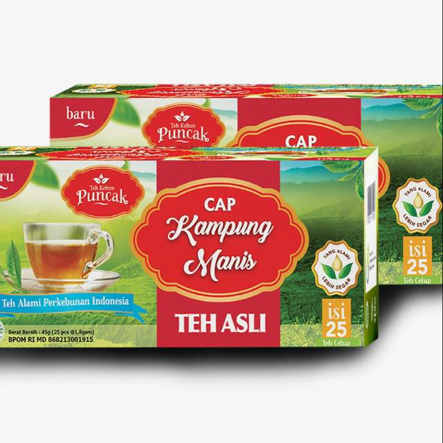 

Teh Celup CAP KAMPUNG MANIS, 100% HALAL