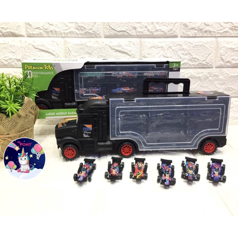 DIECAST TRUCK Carrying Box/Truk Pengangkut Mobil/mainan mobil