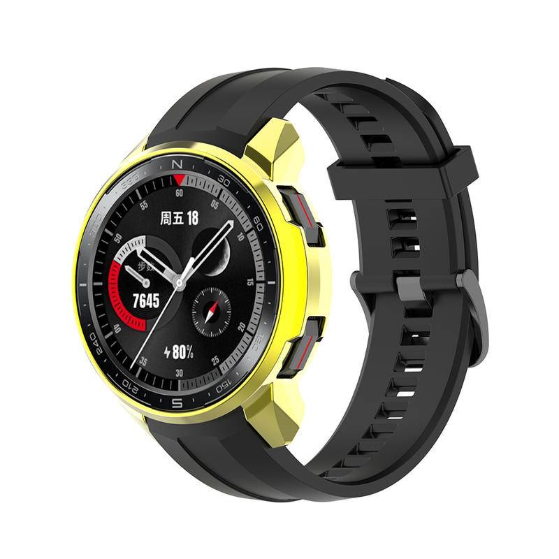 Casing Pelindung Bumper Plating Bahan PC Untuk Huawei Honor Watch GS Pro