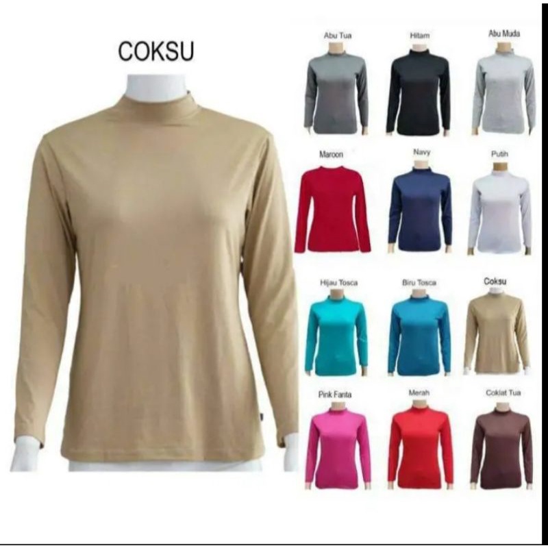 MANSET BAJU BAHAN SPANDEK RAYON-KAOS ELASTIS ADEM LEMBUT L-XL-XXL-XXXL