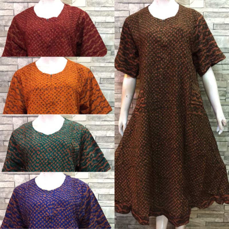 2. DASTER MARINA HANA RESLETING | BATIK PEKALONGAN | DASTER BATIK KEKINIAN CAP TEBAL | PUTRI DIANA-6