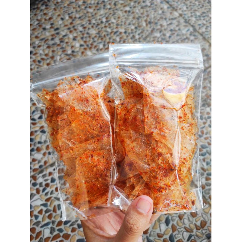 

KRICA (KRIPIK KACA) 100GRAM / KERIPIK BELING / KERIPIK KACA PEDAS DAUN JERUK