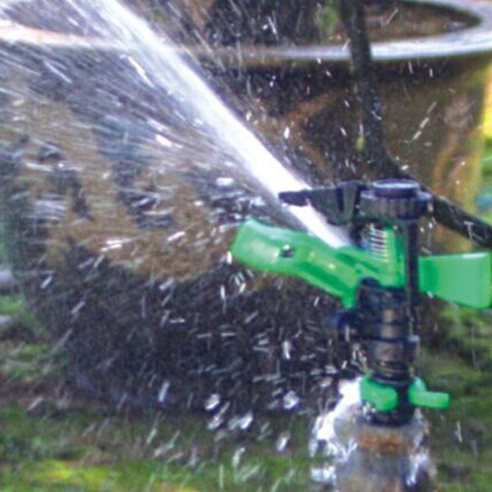 Agustina Sprinkler Penyiraman Semprot Penghijauan Irigasi Controllable Rocker Plastic Drippers Metal Drip System Berputar 360derajat