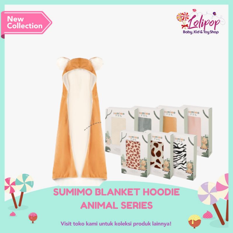 SUMIMO HOODIE BLANKET ANIMAL SERIES