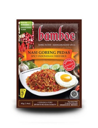 Bumbu instan Bamboe nasi goreng pedas