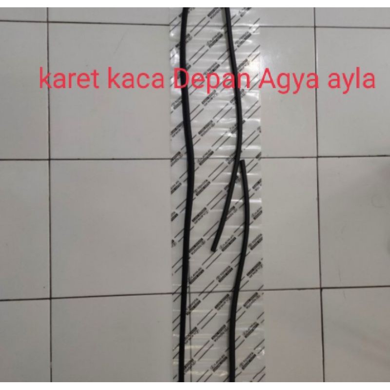 Karet kaca besar depan Agya Ayla