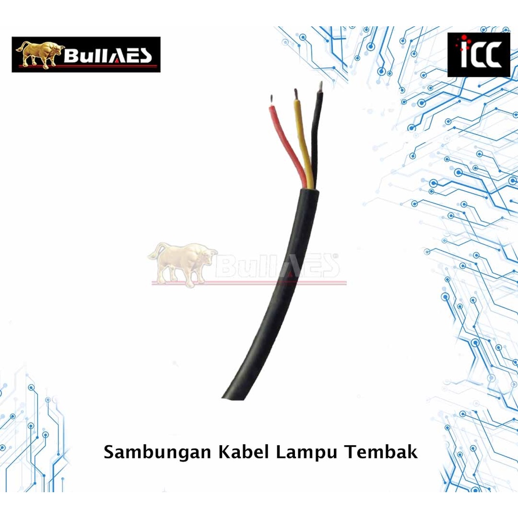 Lampu Tembak 12 Mata 36 Watt Lampu Sorot Motor l Lampu Tembak Merk HJG/ICC