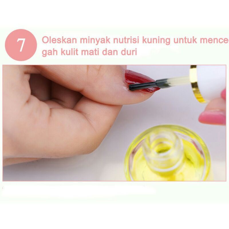 【 COD 】 Cuticle Remover / Top Coat / Vitamin Kuku / Nail Vitamin / Cuticle Oil/ Vitamin BNC/Minyak pelembut Manicure Pedicure Nail Cream Krim Gel Polish
