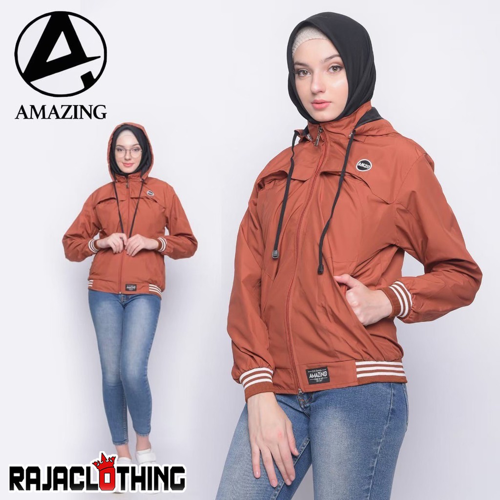 RCL - JAKET SWEATER HODIE SALUR AMAZING WANITA - JAKET HODIE CEWEK M.L.XL