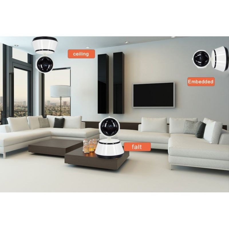 SMART IP CAMERA V380PRO WIFI 5MP WIRELESS HD 1080P CCTV INFRARED NIGHT VISION