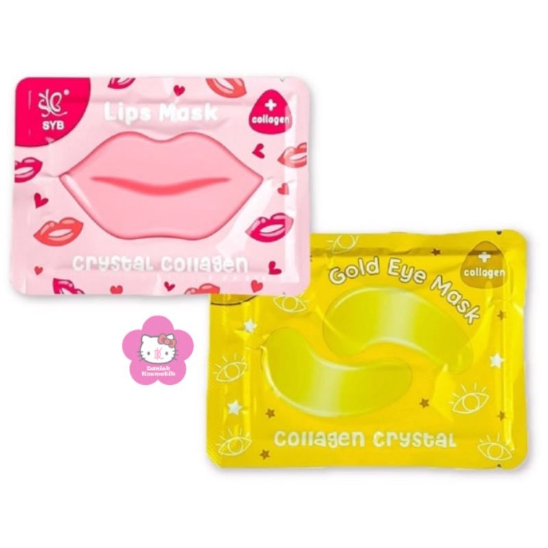 SYB Crystal Collagen Lip Mask / Gold Eye Mask