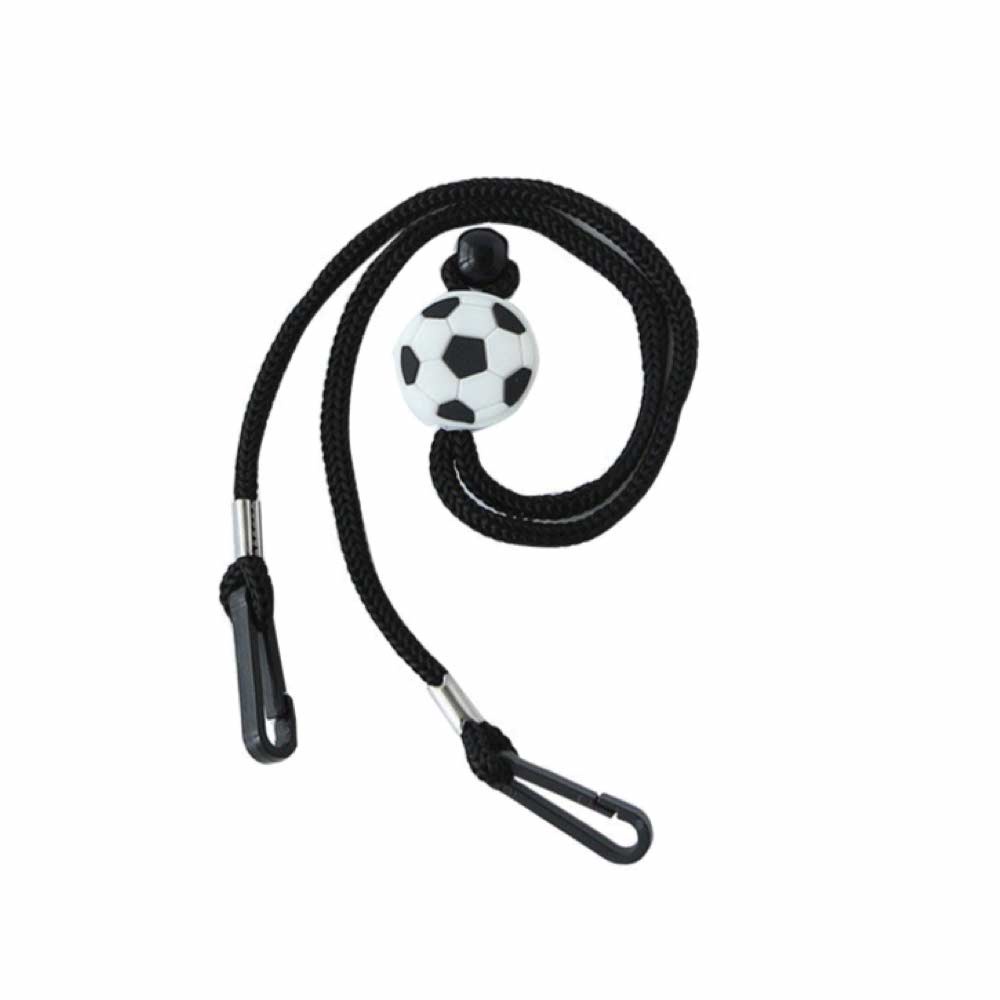Tali Strap [ Hitam ] Earhook Aksesoris Kacamata &amp; Masker Anak Penahan Anti Jatuh - Nilon - BOLA