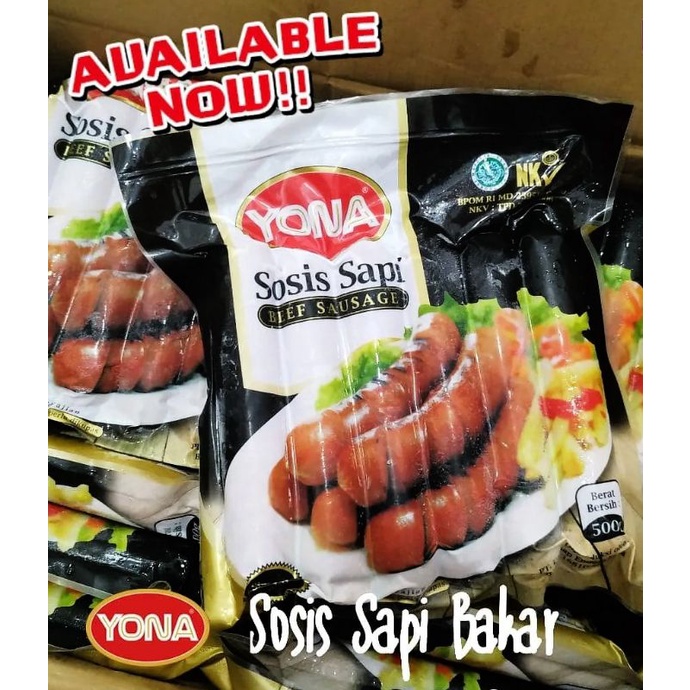 

Sosis Bakar Premium 500 gram isi 6 dan 12