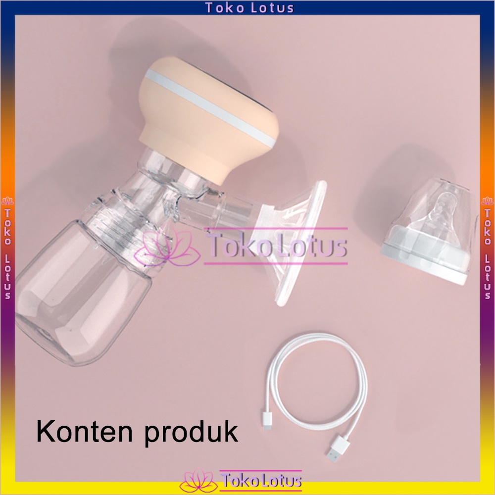 Rechargeable Tanpa Kabel BREAST PUMP ELECTRIC Otomatis Manual Single Electric Breast Pump / Pompa ASI Elektrik Portable / POMPA ASI ELEKTRIK Botol Susu Bayi