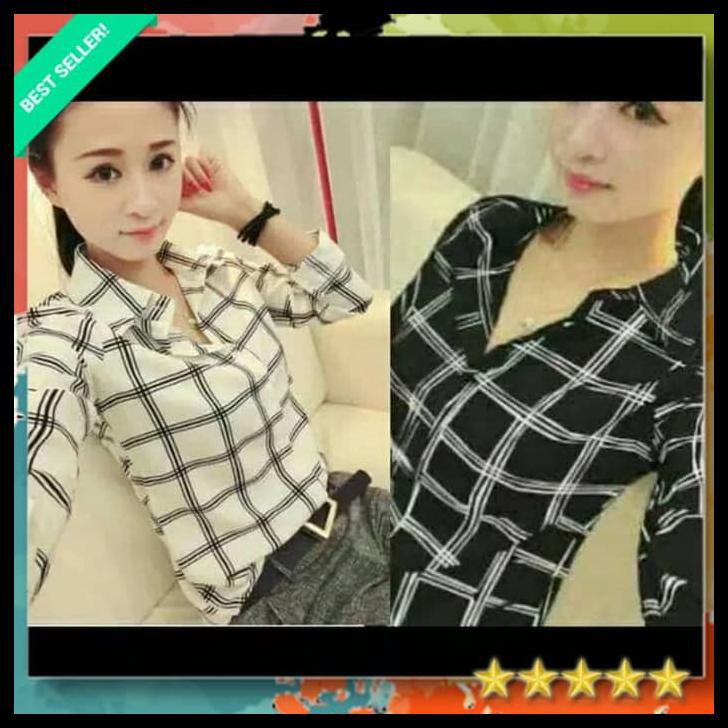 S3OB HOLY BAJU KEMEJA WANITA KEMEJA WANITA JUMBO BAJU HEM WANITA LV4B