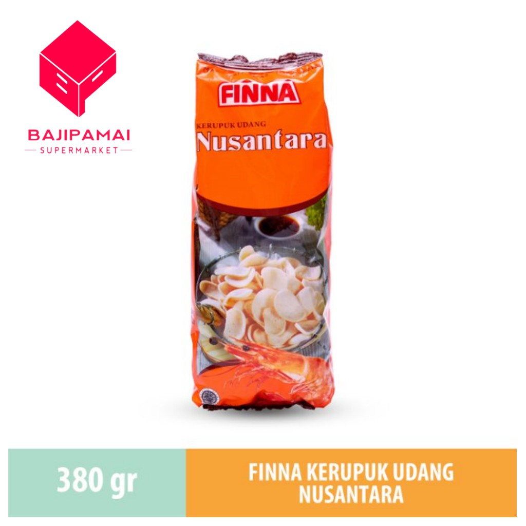 

FINNA KERUPUK UDANG NUSANTARA 380GR