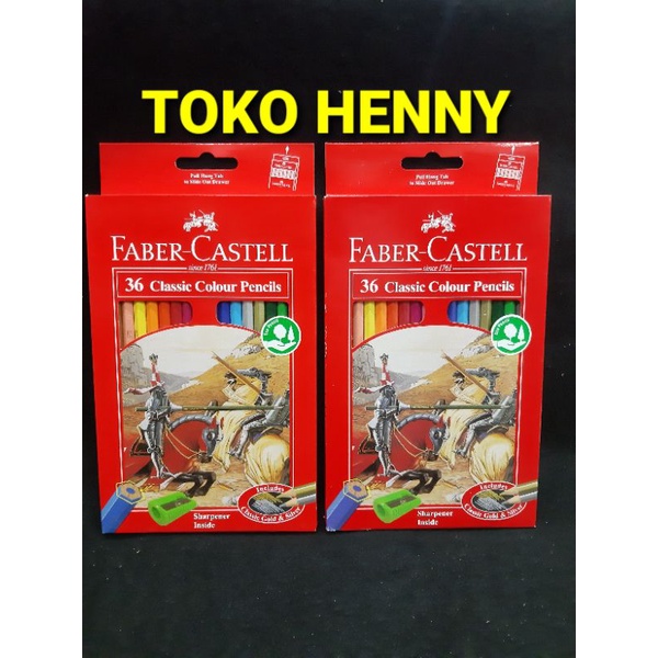 

PENSIL WARNA 36 FABER CASTELL CLASIC