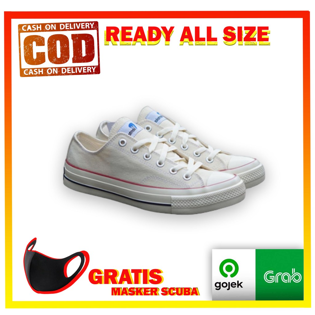 Sepatu Sekolah Ventela 70s Low Cream Original / VENTELA BTS LC 70S CREAM