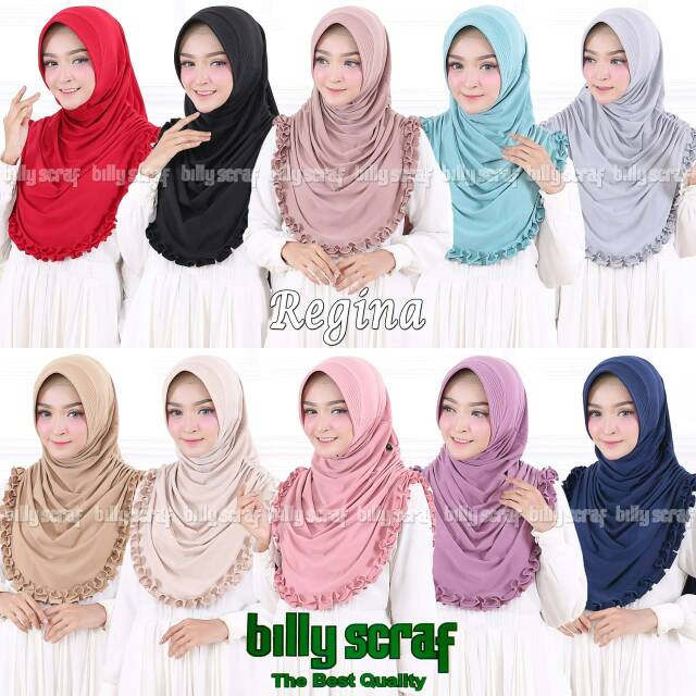 ORI BILLY SCARF JILBAB INSTAN REGINA
