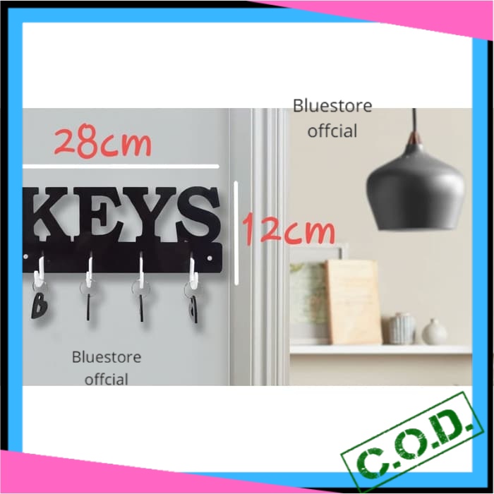 Rak Gantungan Kunci Dinding Kayu Minimalis Unik Murah Terbaru Tanpa Paku Tempat Kunci Dinding Hook V