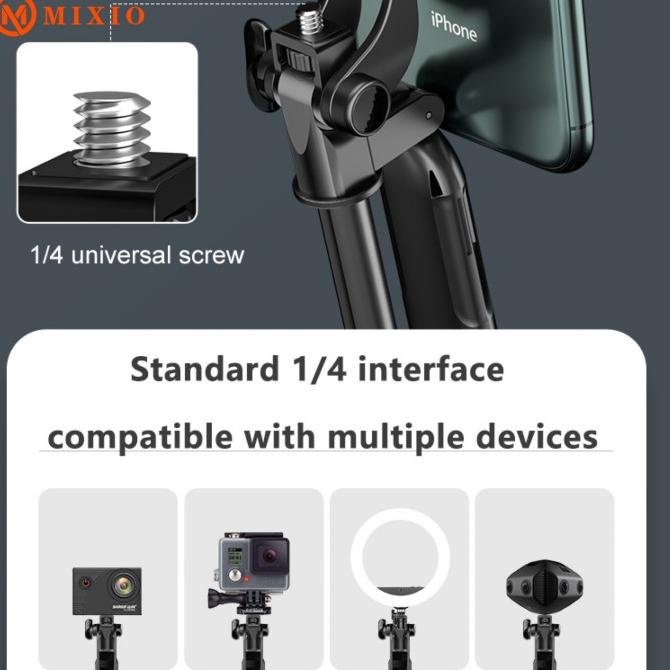 Mixio A61 Tongsis Bluetooth / Tripod Stabilizer Gimbal Selfie Stick
