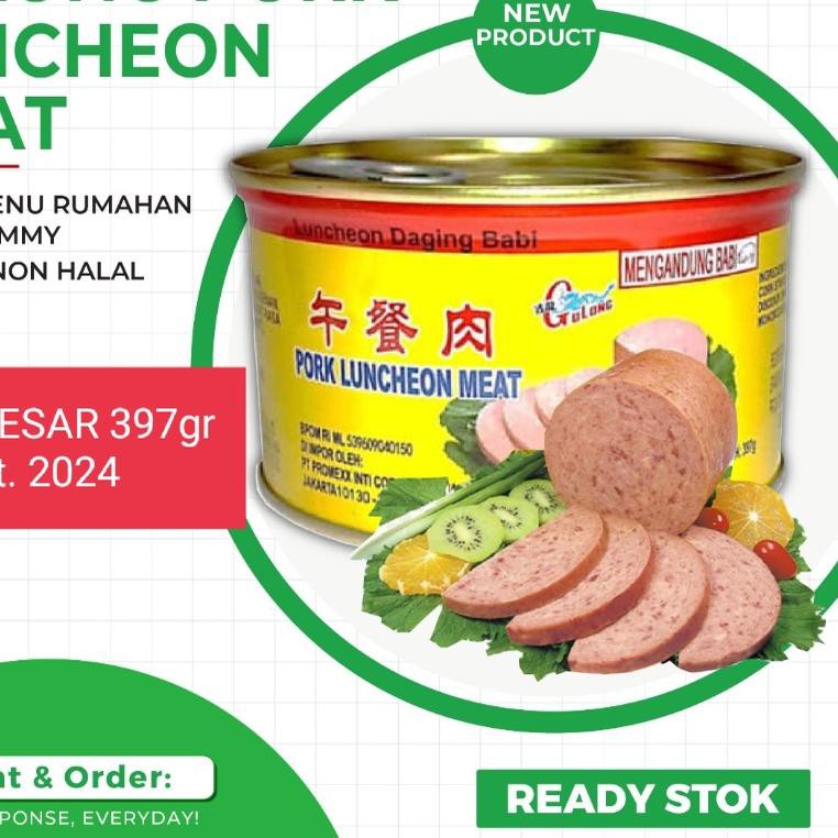 

☁ MaLing Ham FYF 397gr - Canned Pork Luncheon Meat Ham 397gr NONHALAL ☀