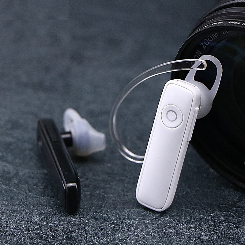 Earphone Wireless Bluetooth Mini Headset M163 M165 Earbud Headphone BONUS Earhook Ear Hook Kabel Charger