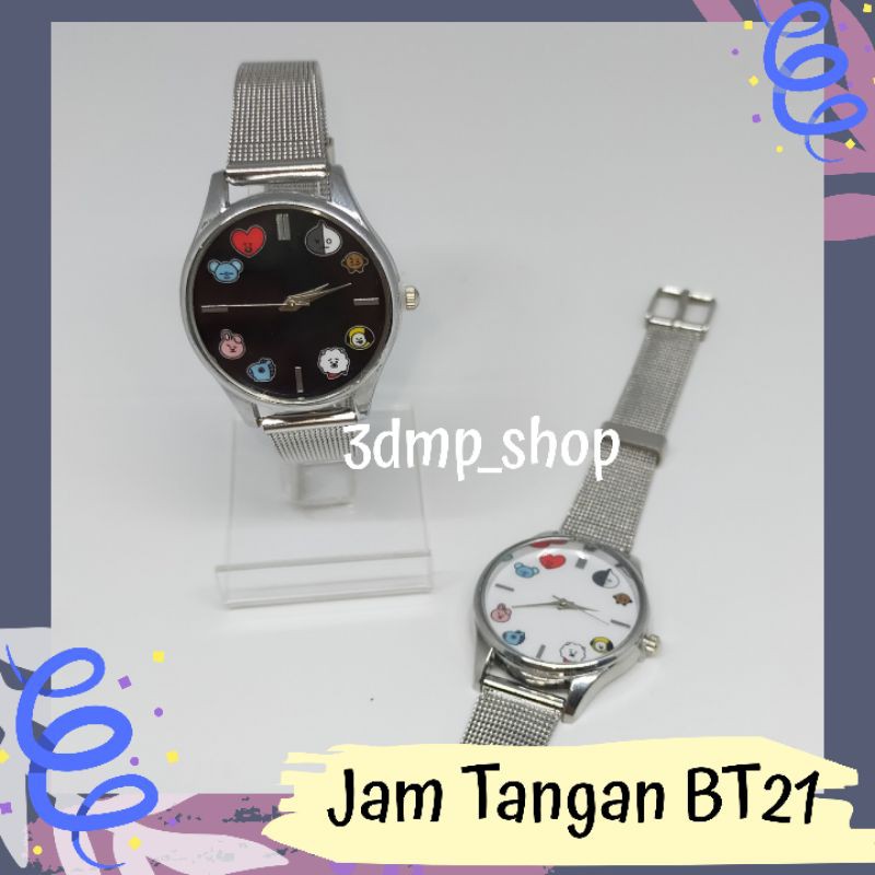 Jam tangan BT21 BTS Kpop cooky tata chimmy