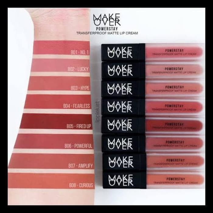 Make Over Powerstay Transferproof Matte Lip Cream 7gr