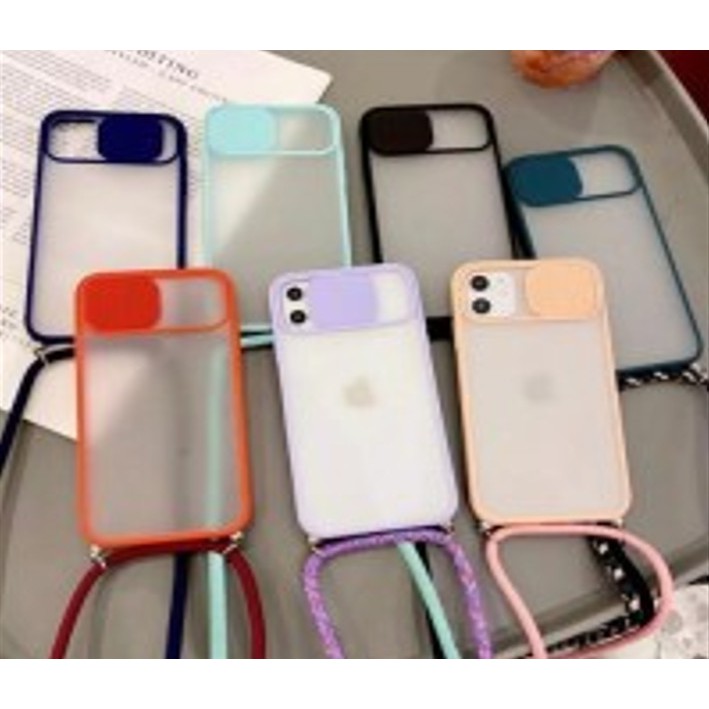 Case Slide Lensa Camera Iphone 7 Plus - Camera Bisa Digeser Plus Tali