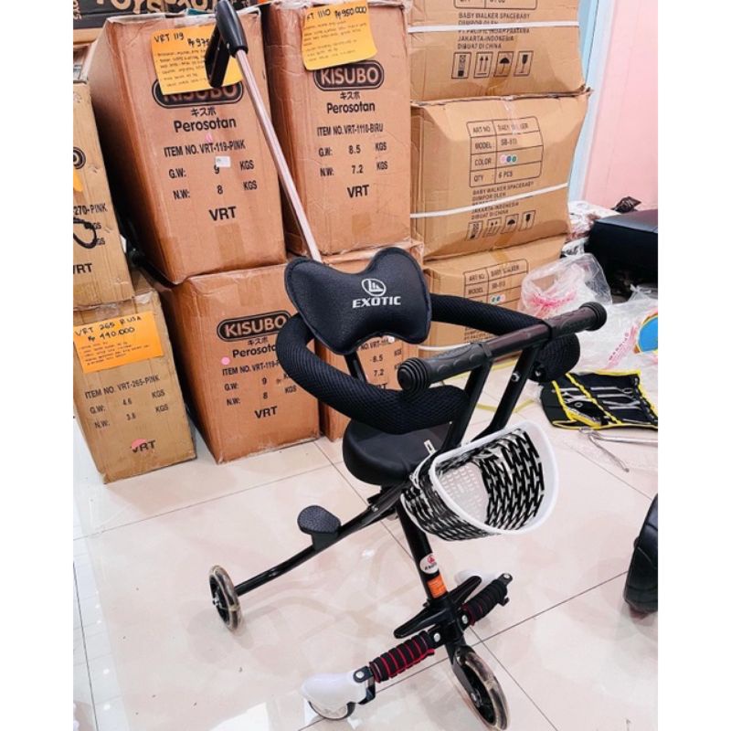 Stroller Lw 101 / Lw 201 / Lw 008  Stroller Exotic Sepeda Anak Micro Smart Trike