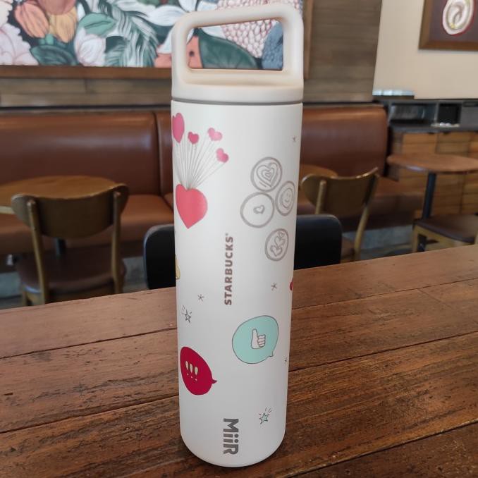 Starbucks Tumbler Miir Summer Joy 2021 Water Bottle Stainless Venti ---Termurah---