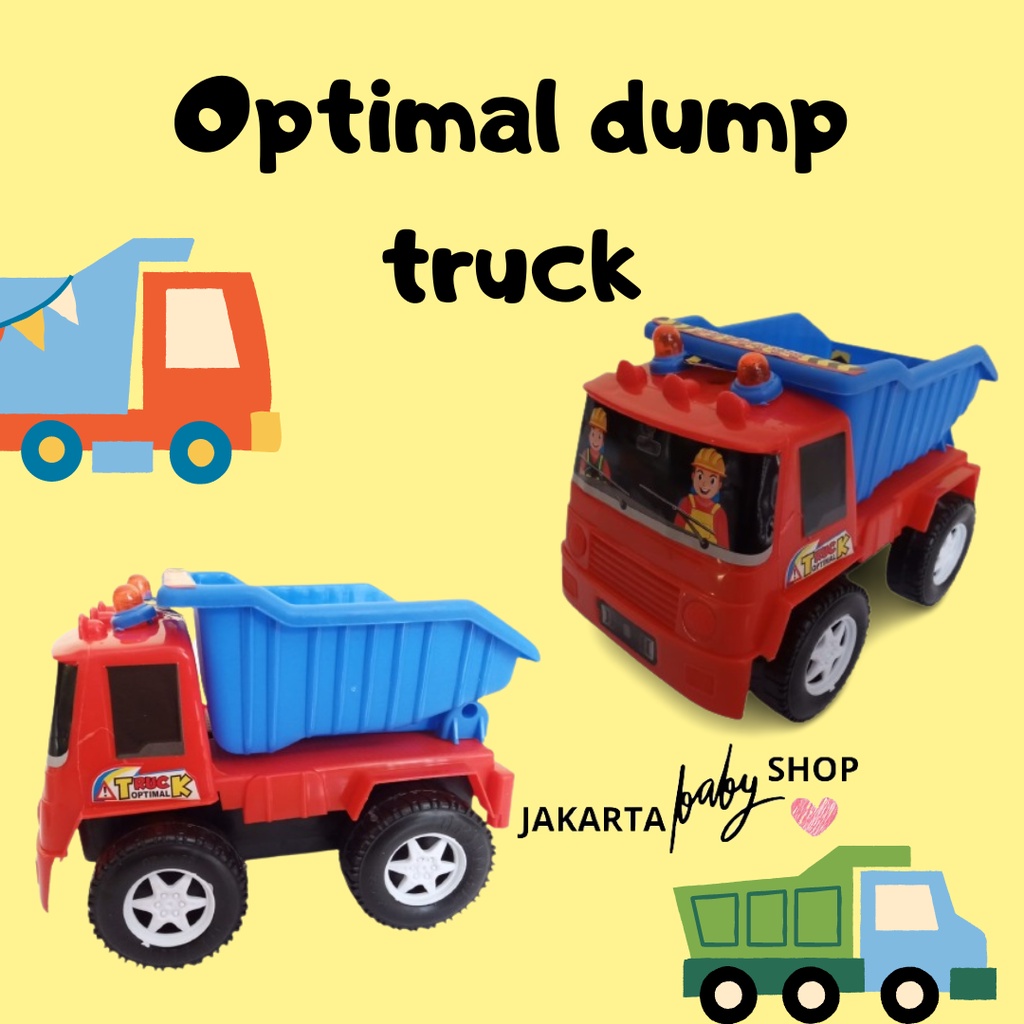 MAINAN ANAK MOBIL TRUK DAM / OPTIMAL DUMP TRUCK 700205