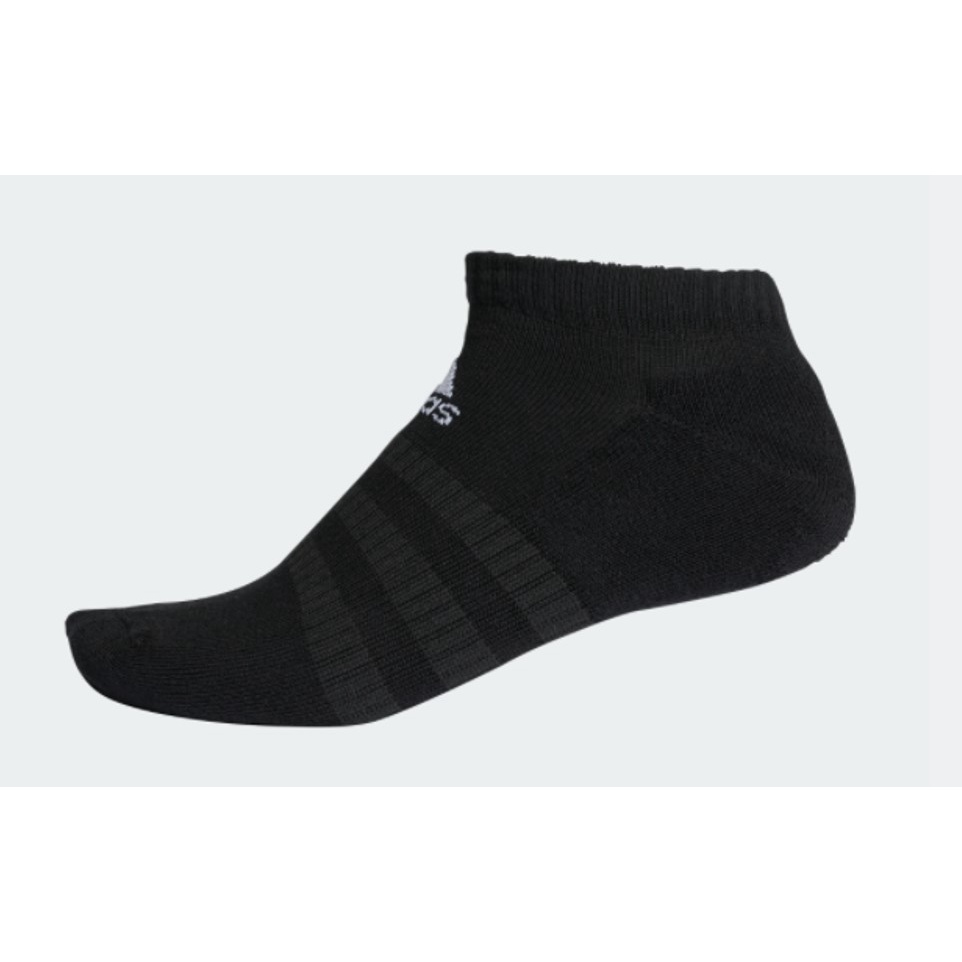ADIDAS Socks CUSHIONED LOW-CUT SOCKS, Size S | Kaos Kaki Unisex Wanita Pria | Kaos Kaki Hitam Adidas