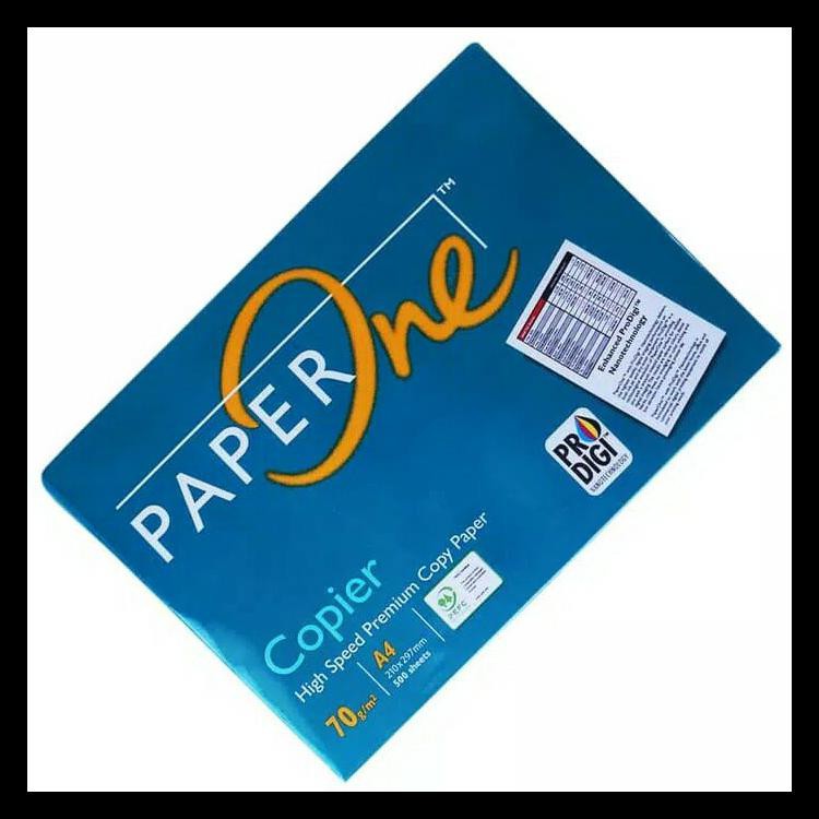 

Kertas Hvs A4 70 Gram Paper One Isi 500 Lembar Grosir Termurah Diskon