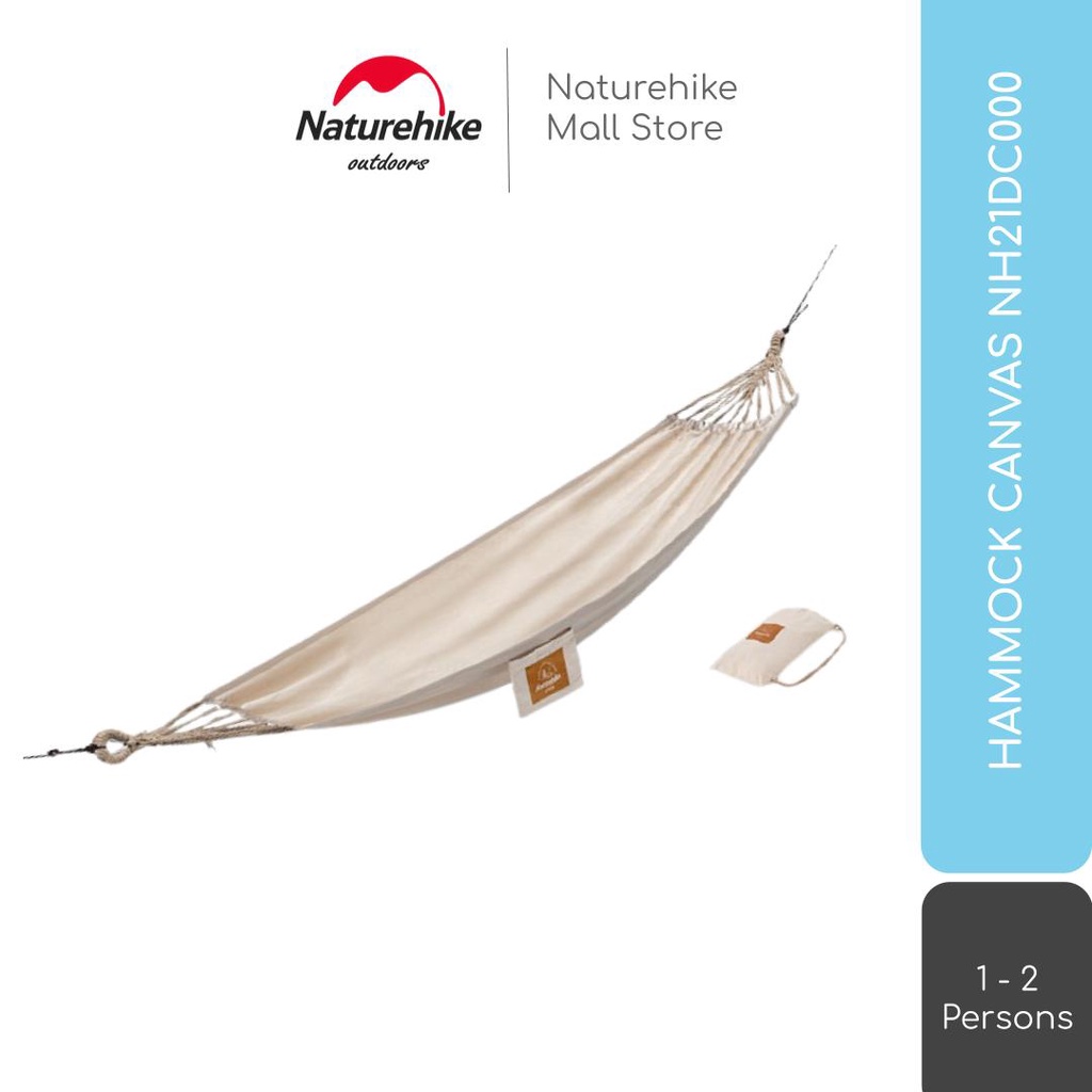 HAMMOCK / AYUNAN GANTUNG CAMPING OUTDOOR CANVAS NATUREHIKE NH21DC000