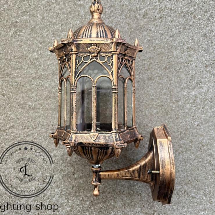 (MENARIK) Lampu taman dinding 1000 lampu tempel pilar pagar