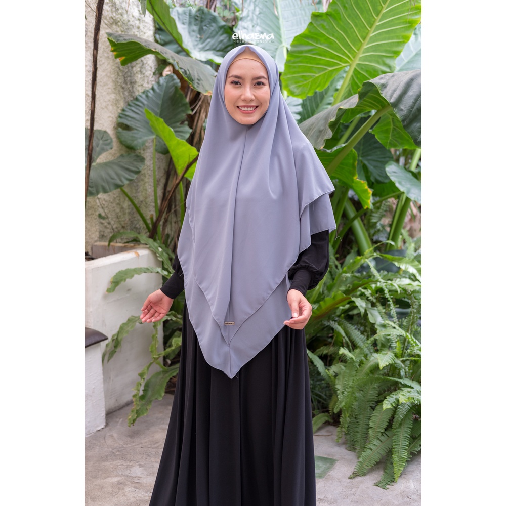 KHIMAR  KHUMAIRA ( NON PET ) CERUTY JILBAB INSTAN HIJAB  ELHASNA HIJAB INDONESIA/ BISA COD/ PROMO/ J