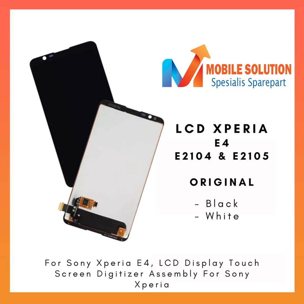 Grosir LCD Xperia E4 E2104 E2105 ORIGINAL 100%  Fullset Touchscreen Garansi + Packing / Bubbel