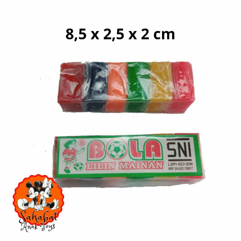 MAINAN LILIN MAINAN LILIN PLASTISIN LILIN BOLA