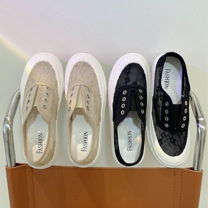 8097 Korean Women Shoes Fashion Sepatu Import Wanita Sneakers Murah