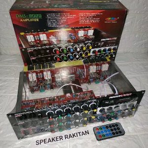 Kit Amplifier Stereo Digital Mixing Karaoke plus  MP3 Bluetooth DMS 9000