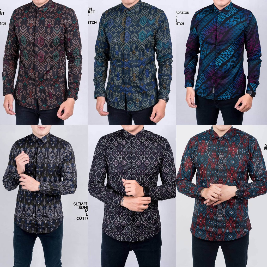 NEW ARRIVAL DISTRO BATIK PRIA BORDIR SOGAN HRB026 BATIKAF NOTOARTO BATIK IPNU-IPNU HEM PRIA bel-3