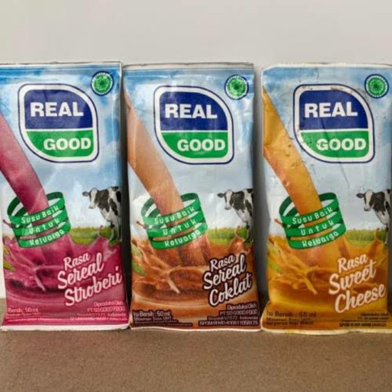 

SUSU UHT REAL GOOD/REAL GOOD MINI NETTO 50MM